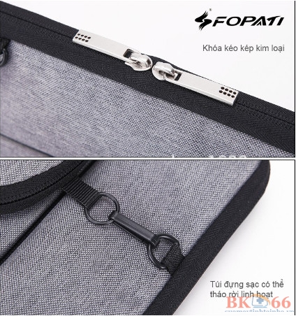 Túi chống sốc laptop, macbook Fopati 2019-3